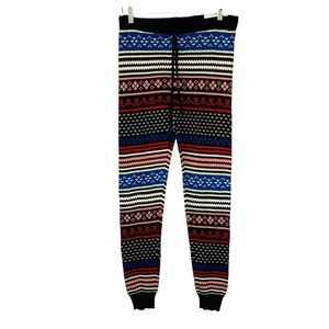 American Eagle super Hi-rise multi color‎ sweater legging. NWT Size M